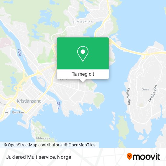 Juklerød Multiservice kart