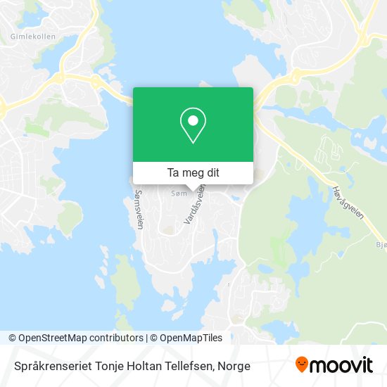 Språkrenseriet Tonje Holtan Tellefsen kart