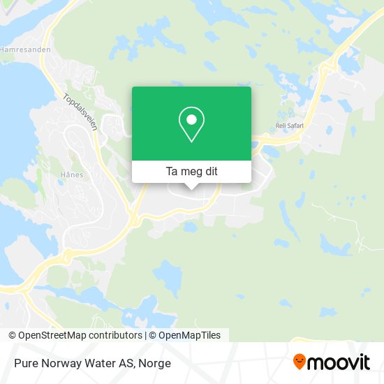 Pure Norway Water AS kart