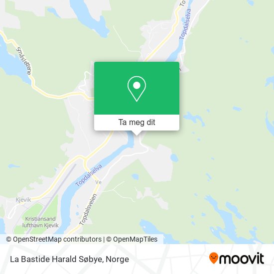 La Bastide Harald Søbye kart