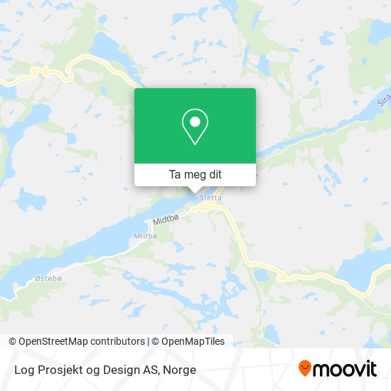 Log Prosjekt og Design AS kart