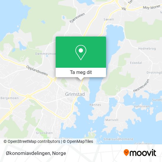 Økonomiavdelingen kart