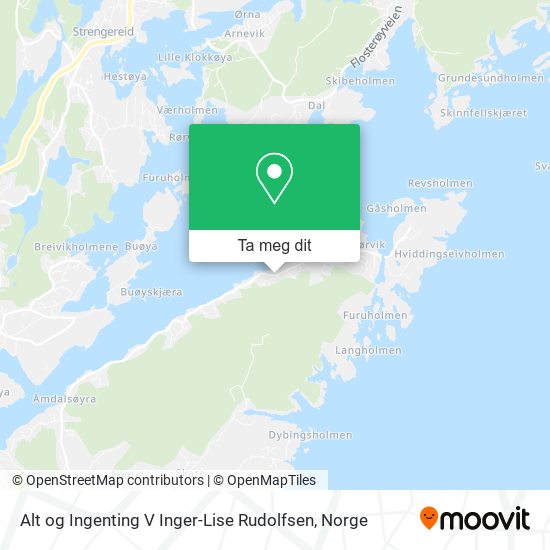 Alt og Ingenting V Inger-Lise Rudolfsen kart