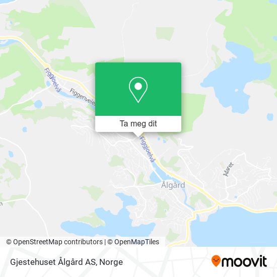 Gjestehuset Ålgård AS kart