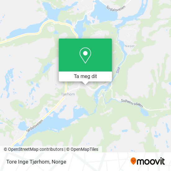 Tore Inge Tjørhom kart