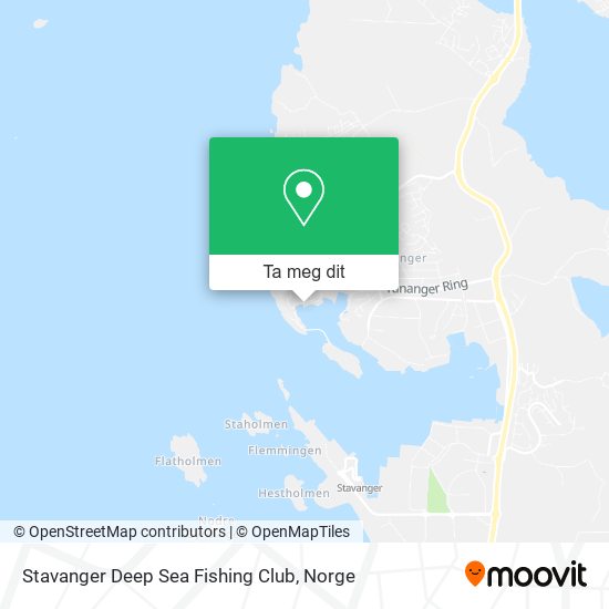 Stavanger Deep Sea Fishing Club kart
