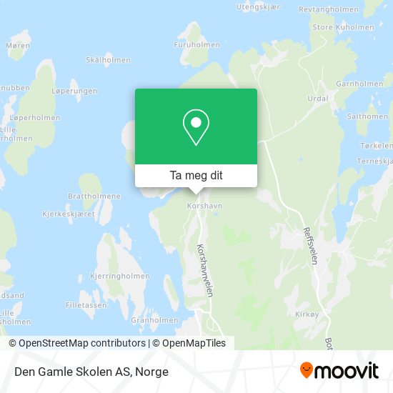 Den Gamle Skolen AS kart
