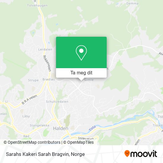 Sarahs Kakeri Sarah Bragvin kart