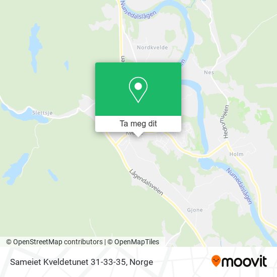 Sameiet Kveldetunet 31-33-35 kart