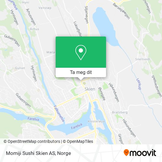 Momiji Sushi Skien AS kart