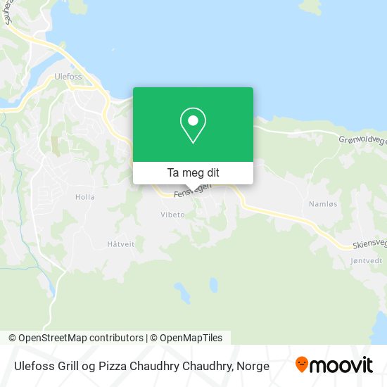 Ulefoss Grill og Pizza Chaudhry Chaudhry kart