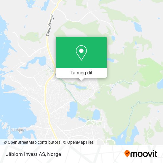 Jåblom Invest AS kart