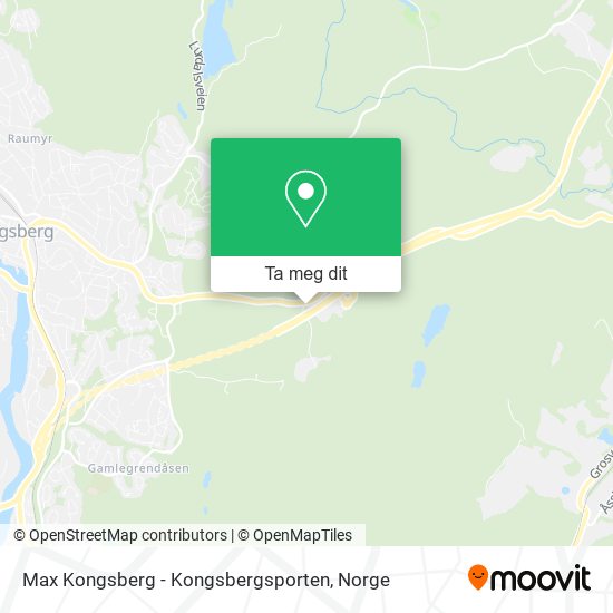 Max Kongsberg - Kongsbergsporten kart