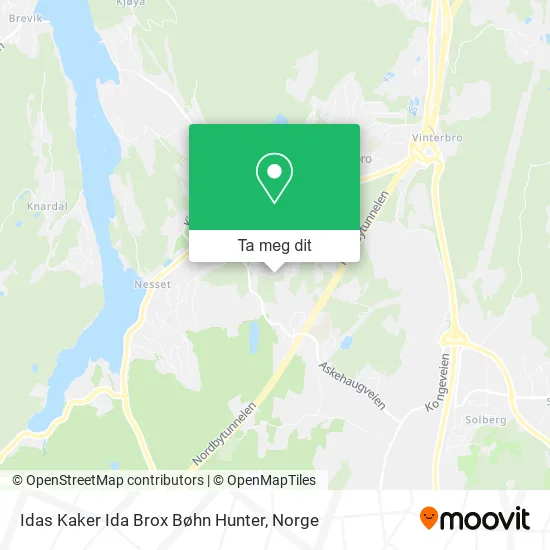 Idas Kaker Ida Brox Bøhn Hunter kart