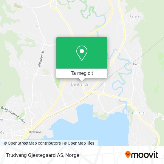 Trudvang Gjestegaard AS kart