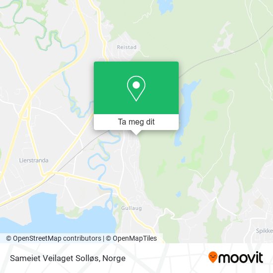 Sameiet Veilaget Solløs kart