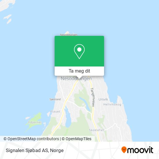 Signalen Sjøbad AS kart