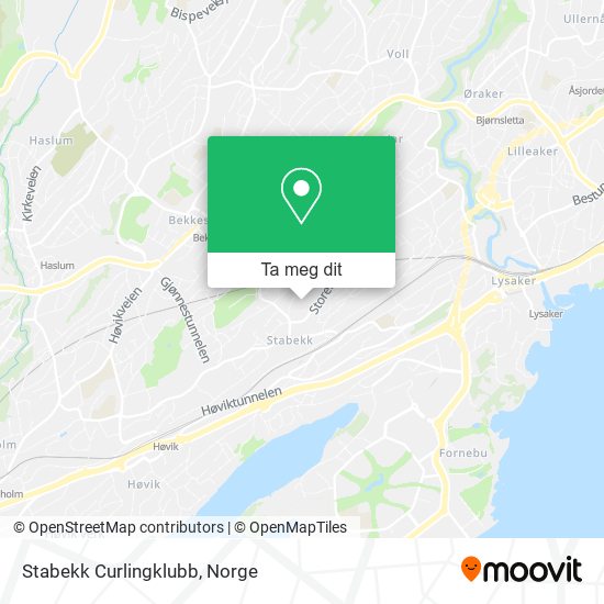 Stabekk Curlingklubb kart