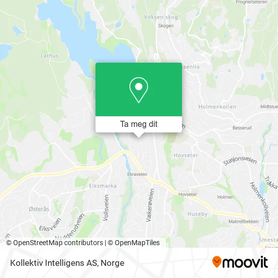 Kollektiv Intelligens AS kart