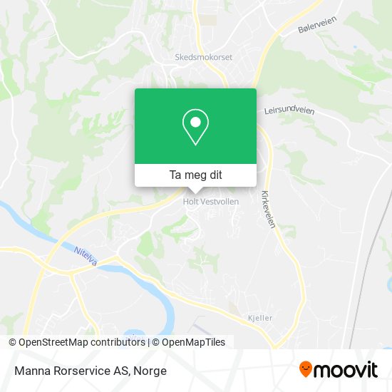 Manna Rorservice AS kart