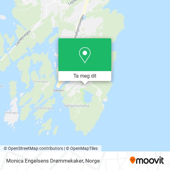 Monica Engelsens Drømmekaker kart