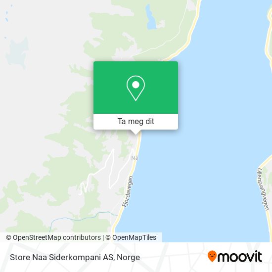 Store Naa Siderkompani AS kart