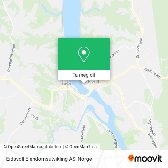 Eidsvoll Eiendomsutvikling AS kart