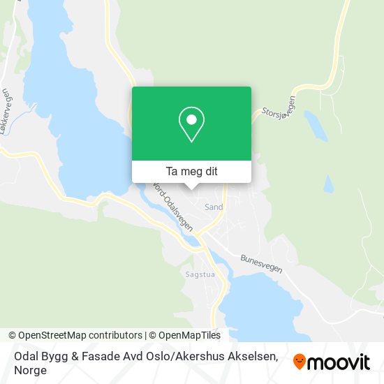 Odal Bygg & Fasade Avd Oslo / Akershus Akselsen kart