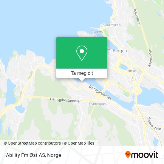 Ability Fm Øst AS kart
