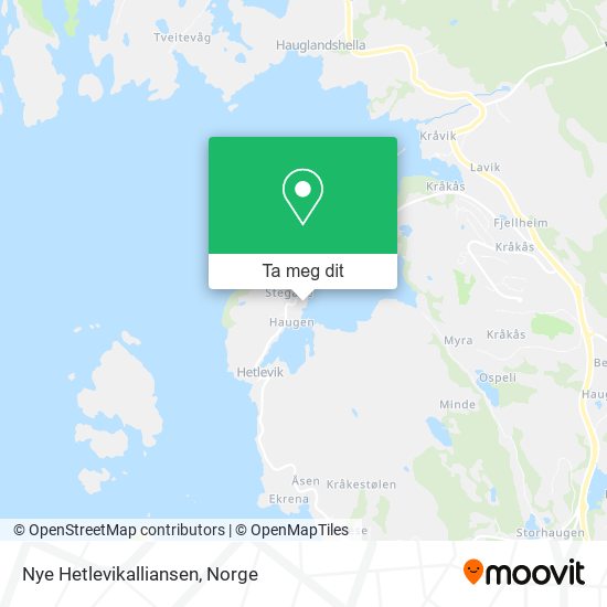 Nye Hetlevikalliansen kart