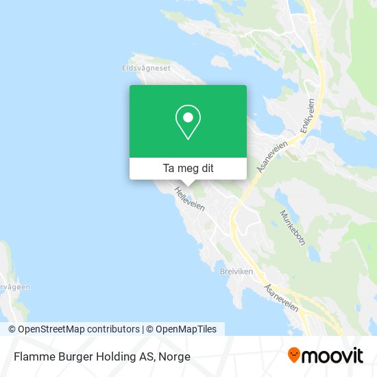 Flamme Burger Holding AS kart