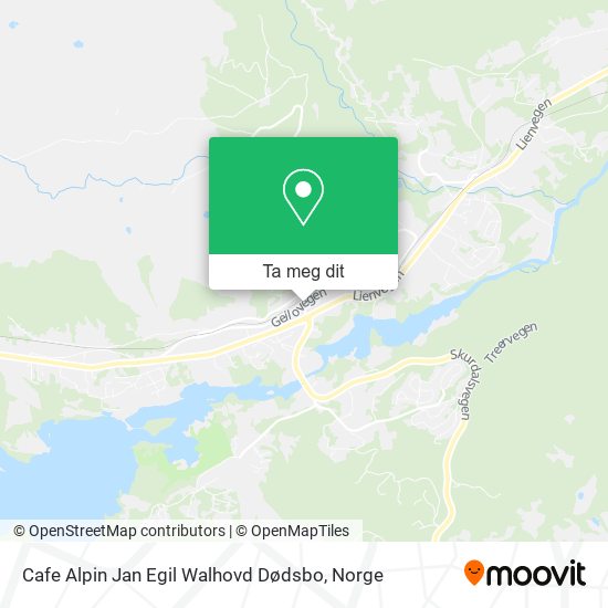 Cafe Alpin Jan Egil Walhovd Dødsbo kart