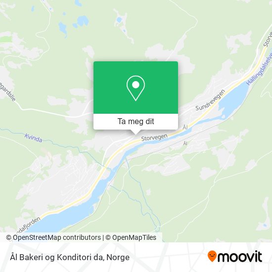 Ål Bakeri og Konditori da kart