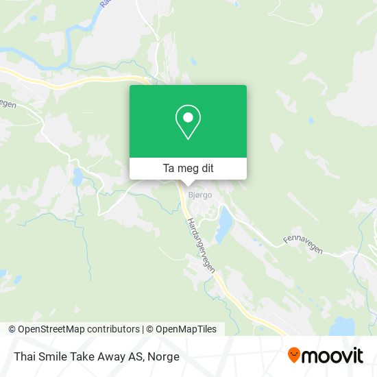 Thai Smile Take Away AS kart