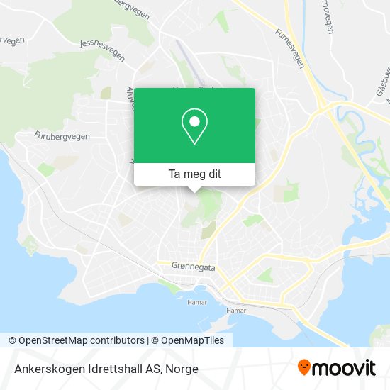 Ankerskogen Idrettshall AS kart