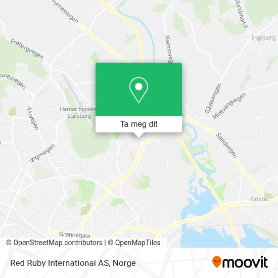 Red Ruby International AS kart