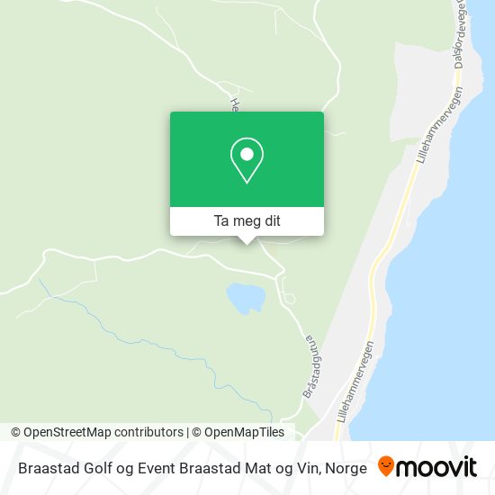 Braastad Golf og Event Braastad Mat og Vin kart