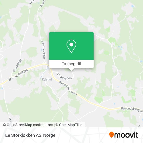 Ee Storkjøkken AS kart
