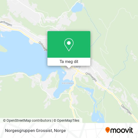 Norgesgruppen Grossist kart