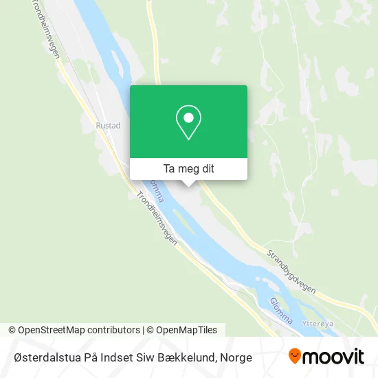 Østerdalstua På Indset Siw Bækkelund kart