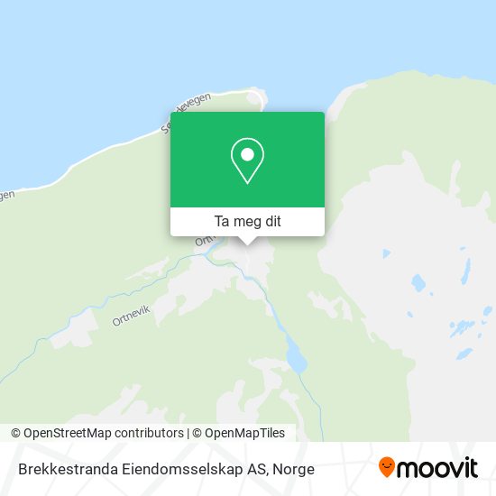 Brekkestranda Eiendomsselskap AS kart