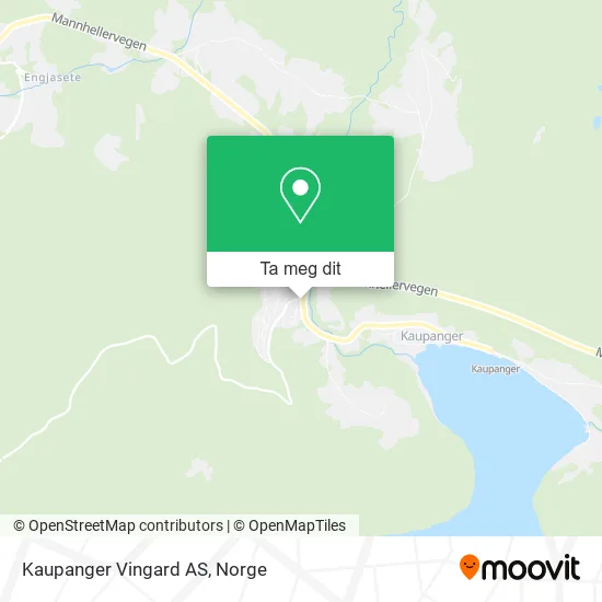 Kaupanger Vingard AS kart