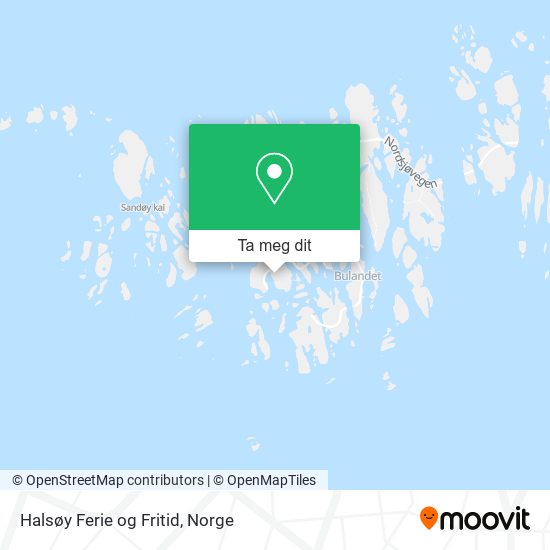 Halsøy Ferie og Fritid kart