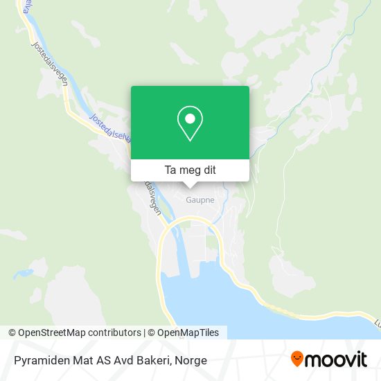 Pyramiden Mat AS Avd Bakeri kart