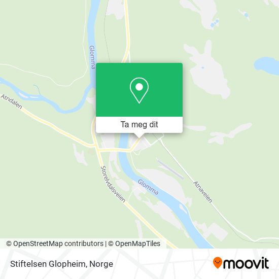 Stiftelsen Glopheim kart
