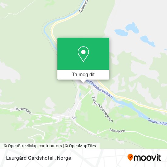Laurgård Gardshotell kart