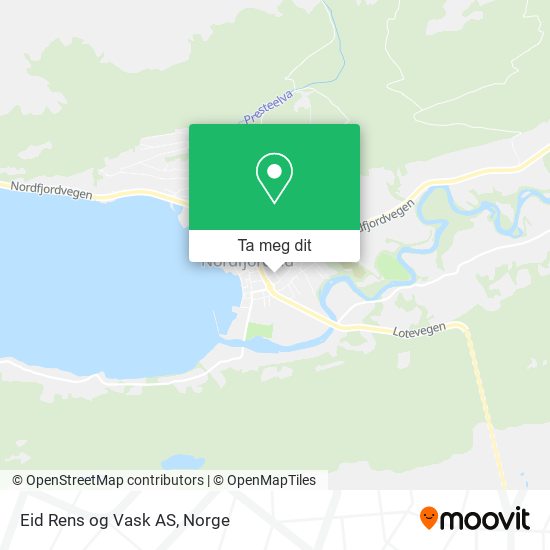 Eid Rens og Vask AS kart