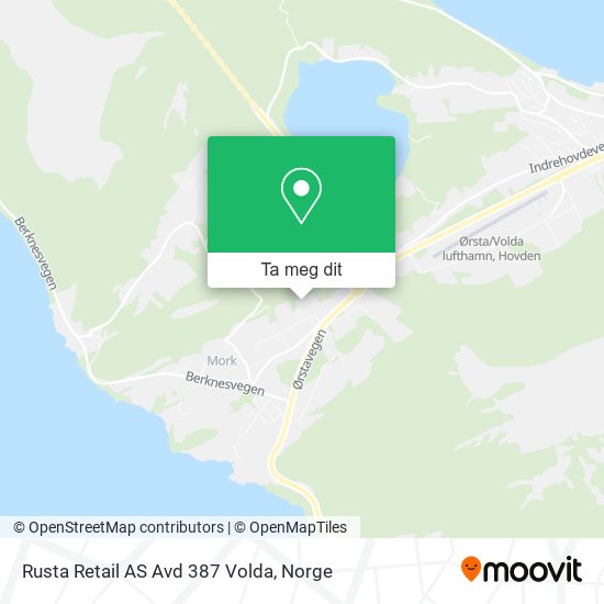 Rusta Retail AS Avd 387 Volda kart