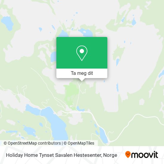 Holiday Home Tynset Savalen Hestesenter kart