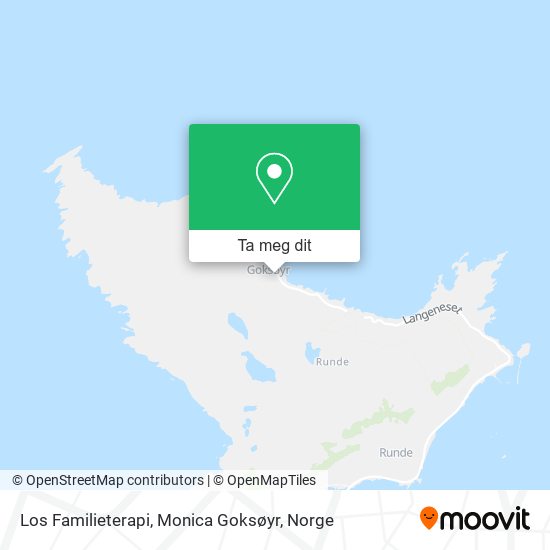 Los Familieterapi, Monica Goksøyr kart